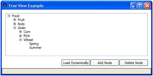 Figure 1: WPF TreeView Control